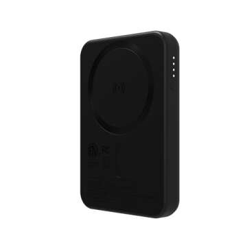 mophie Snap+ Juice Pack Mini - Magnetic 5000mAh Portable Charger, MagSafe Compatible, USB-C, Multi-O...