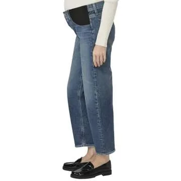Stylish PAIGE Women's Alexis Maternity Distressed Jeans