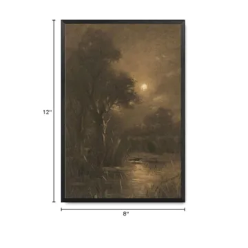 Vintage Landscape Canvas Art for Home Decoration and Gifts