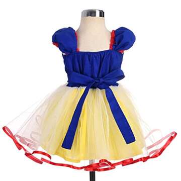Dressy Daisy Princess Costumes Birthday Fancy Halloween Xmas Party Dresses Up for Baby Girls Size 18...