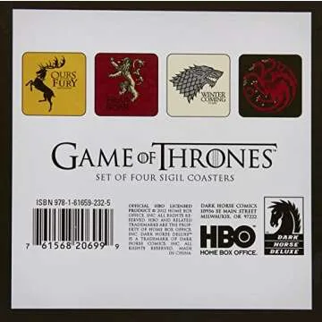 Game of Thrones: House Sigil Coaster Set