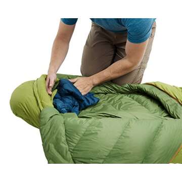 Kelty Sine Regular 20 Degree Sleeping Bag, Woodbine