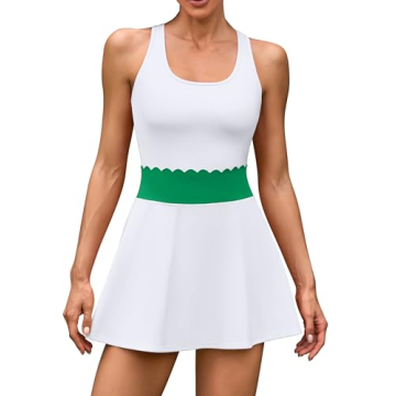 ATTRACO Stylish Tennis Dress Set for Active Women