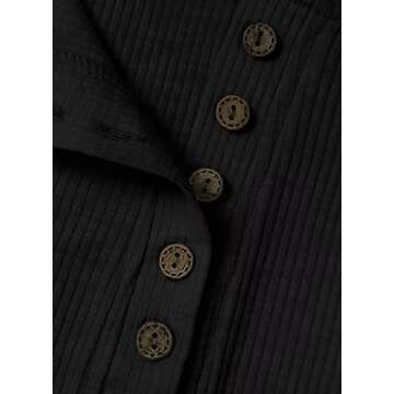 VICHYIE Women's Henley Tunic Blouse for All Occasions