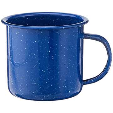 Coleman 12-Piece Enamel Dinnerware Set in Blue