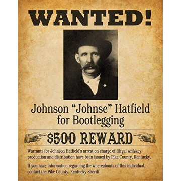 Bootleggers Wanted Posters - Unframed Art Prints