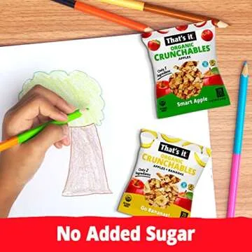 Crunchables Fruit Snacks - Organic, Healthy, Kid-Friendly Treats