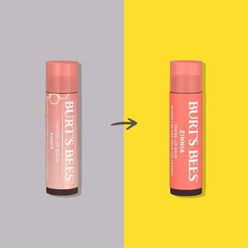 Burt's Bees Lip Tint Balm Valentines Day Gifts with Long Lasting 2 in 1 Duo Tinted Balm Formula, Col...