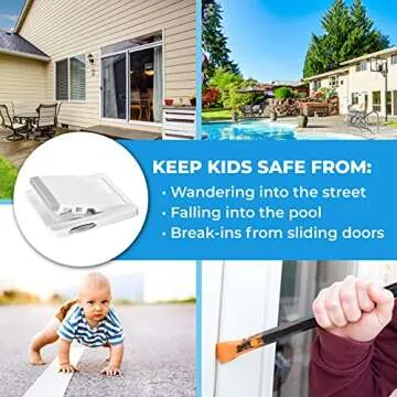 Eco-Baby Sliding Door Lock for Child Safety at Home