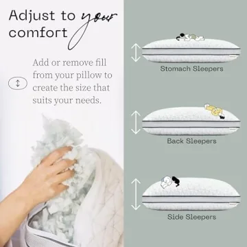 Coop Home Goods Eden Adjustable Memory Foam Pillow