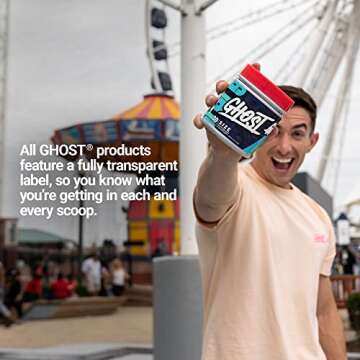 GHOST Size Muscle Builder - Lime Flavor, 30 Servings