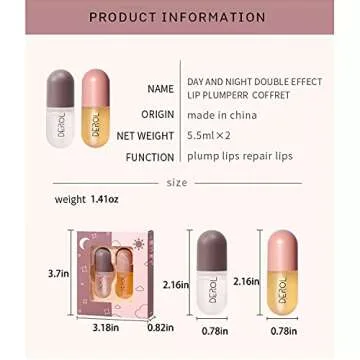 2 Pcs Lip Plumper,Natural Lip Plumper,Lip Plumper set