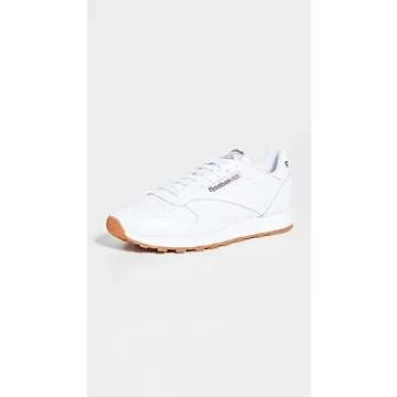Reebok Men’s Classic Leather Sneakers - Retro Style, Supportive Fit