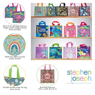 Stephen Joseph Eco-Friendly Unicorn Gift Bag - Medium Size