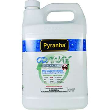 PYRANHA 4 Concentrate Odaway Odor Absorber, 1 gallon
