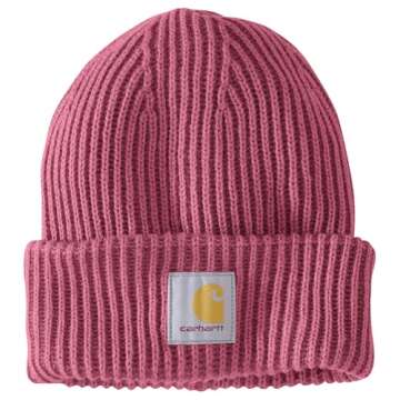 Carhartt Women's Rib Knit Beanie, Woodrose