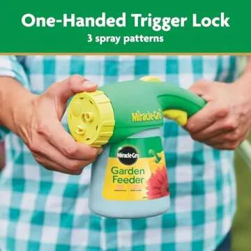 Miracle-Gro Garden Feeder with Water Soluble All Purpose Plant Food, Hose-end Feeder for Outdoor Plants, 1 lb.