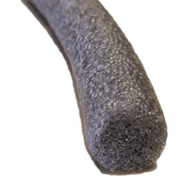 Sashco 30251 Pre-Caulking Filler Rope Backer Rod Roll, 100' Length x 1/4" Width, Grey, 1/4" x 100'