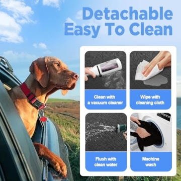Back Seat Extender for Dogs - Waterproof & Safer