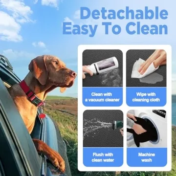 Back Seat Extender for Dogs - Waterproof & Safer