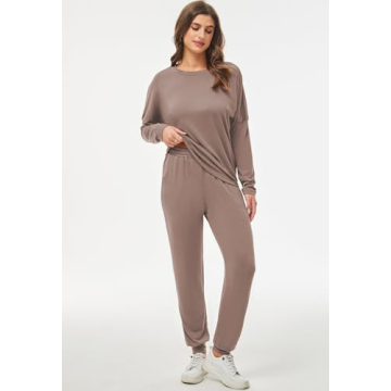 Fixmatti Women Casual 2 Piece Outfit - Stylish Leisure Set