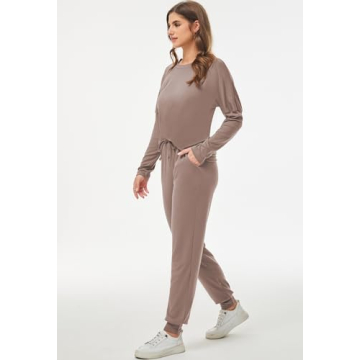 Fixmatti Women Casual 2 Piece Outfit - Stylish Leisure Set