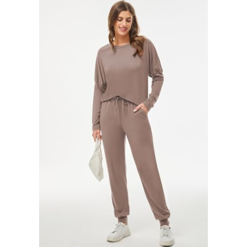 Fixmatti Women Casual 2 Piece Outfit - Stylish Leisure Set