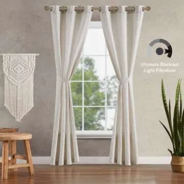 Jessica Simpson Tallulah Blackout Curtains Set of 2 Panels