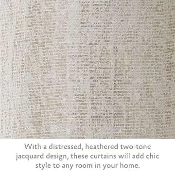 Jessica Simpson Tallulah Blackout Curtains Set of 2 Panels