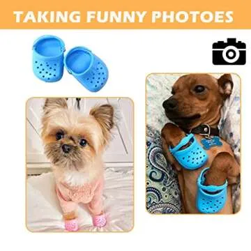 Colorful Pet Dog Crocs Sandals for Small Dogs