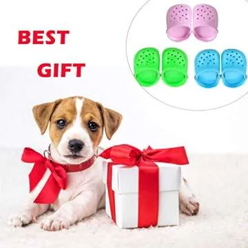 Colorful Pet Dog Crocs Sandals for Small Dogs