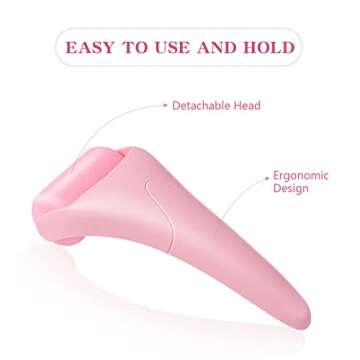 MELAO Ice Roller for Face & Eye, Reusable Beauty Tool