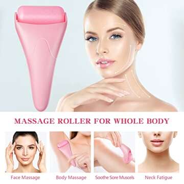 MELAO Ice Roller for Face & Eye, Reusable Beauty Tool