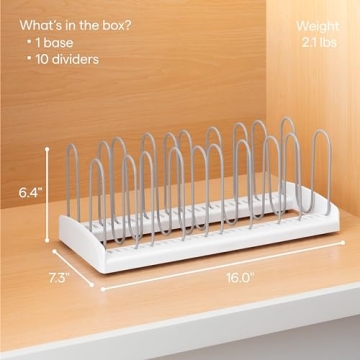YouCopia StoreMore Adjustable Rack for Kitchen Organization
