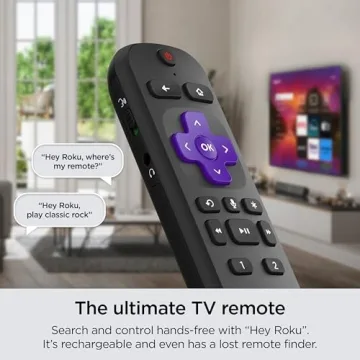 Roku Smart TV 55-Inch Plus 4K QLED with Voice Remote Pro