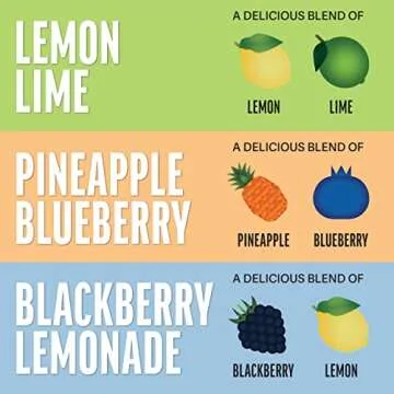 Zest Hydration Electrolyte Powder - Variety Pack - Mix w/Water - 6 Travel Packets - Low Sugar Supplement - Recovery, Energy, & Focus Drink - IV Pillars of Liquid Rehydration incl Salt & Potassium