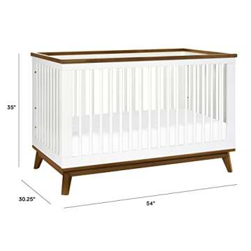 Babyletto Scoot 3-in-1 Convertible Crib for Baby & Toddler
