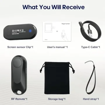 DATAFY Page Turner Remote Control for Effortless Reading