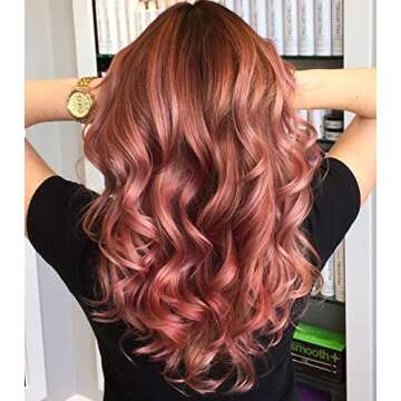 3 Barrel Hair Curling Iron Wand Temperature Adjustable 28mm Hair Waver（Black）