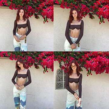 Stylish Women’s Bandage Crop Top - Elegant & Trendy Blouse