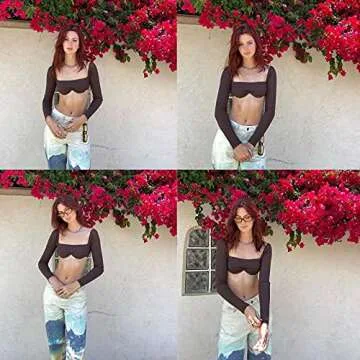 Stylish Women’s Bandage Crop Top - Elegant & Trendy Blouse