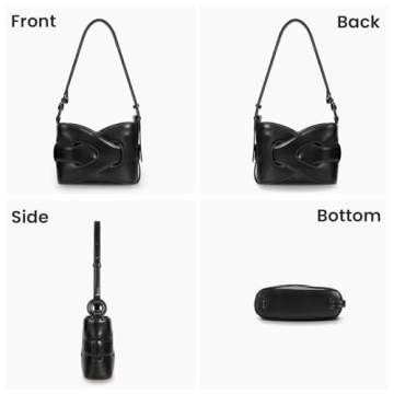 Fashionable HICARRY PU Crossbody Bucket Bag for Women