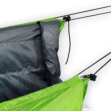 Outdoor Vitals LoftTek Hybrid UnderQuilt (Green, LongWide (0°F))