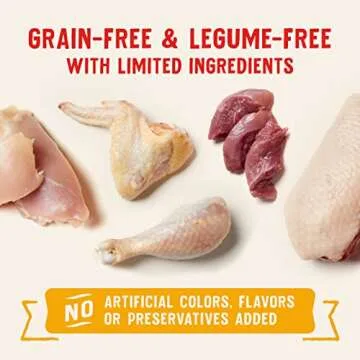 Stella & Chewy's Grain-Free Jerky Dog Treats - 6 oz