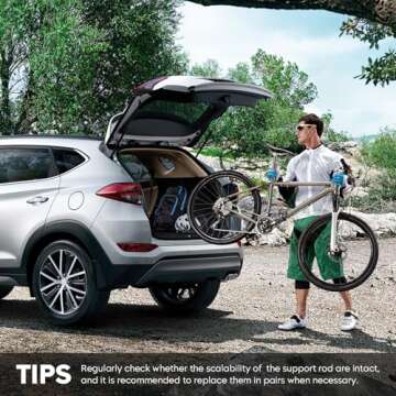 2 Pcs Rear Hatch Liftgate Tailgate Lift Supports Struts Shocks Fit for 1982-1992 Camaro Pontiac Firebird 4900