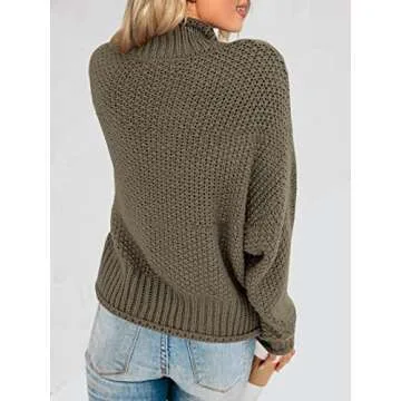 Oversized Turtleneck Sweater for Stylish Winter Wear