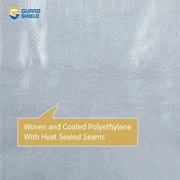 GUARD SHIELD Silver Tarp 10x12 Feet All-Purpose Cover