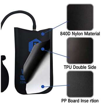 Bershaker Air Wedge Bag Kit,Air Wedge Bag Pump, 3 Pack Commercial Inflatable Air Wedge Pump Bag Tool...