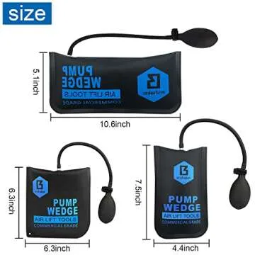 Bershaker Air Wedge Bag Kit – Inflatable Leveling Tool
