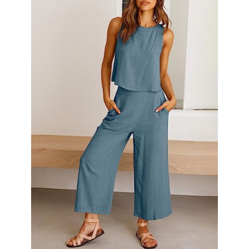 Stylish Women's Summer Two-Piece Outfits - ANRABESS